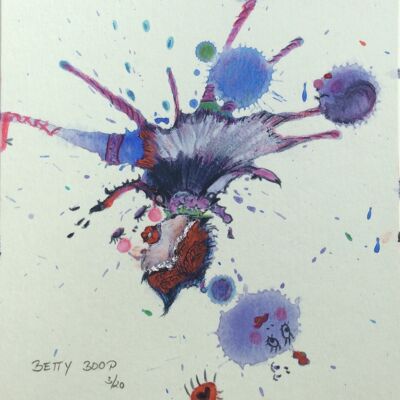 Betty Boop - impression d'Art 14 x 14