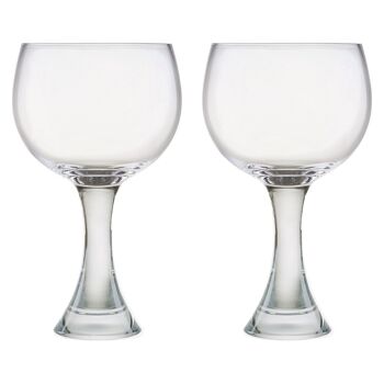 Lot de 2 verres à gin Manhattan 9