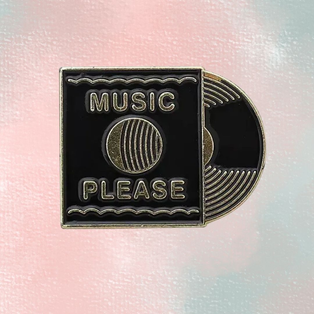 spilla musica vinile