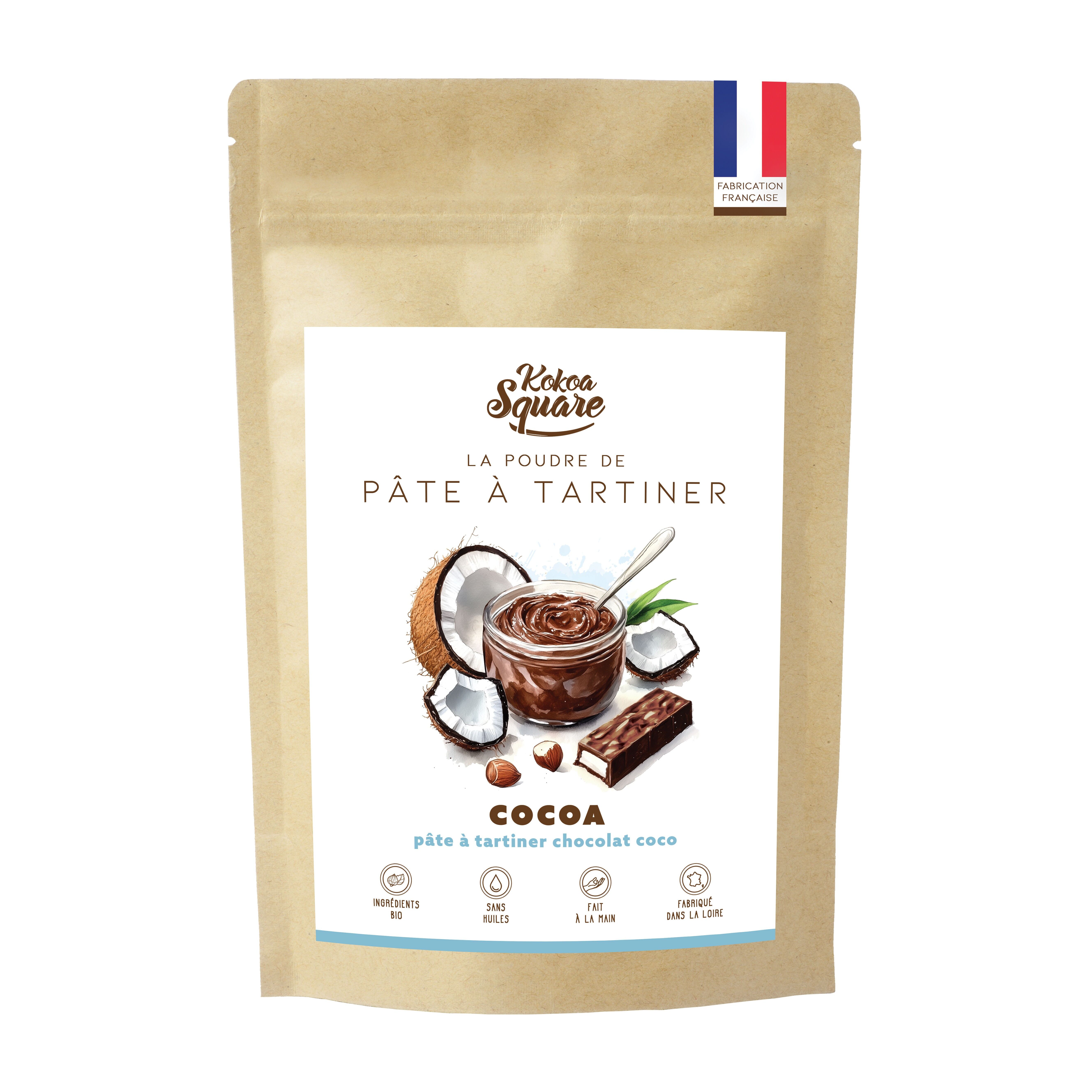 Polvere spalmabile di cocco