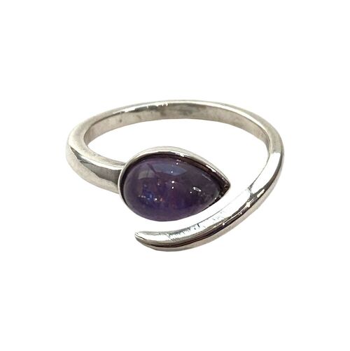 Silver-Plated Adjustable Ring (#44)