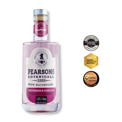Bevanda botanica al rabarbaro e zenzero – Alternativa analcolica al gin