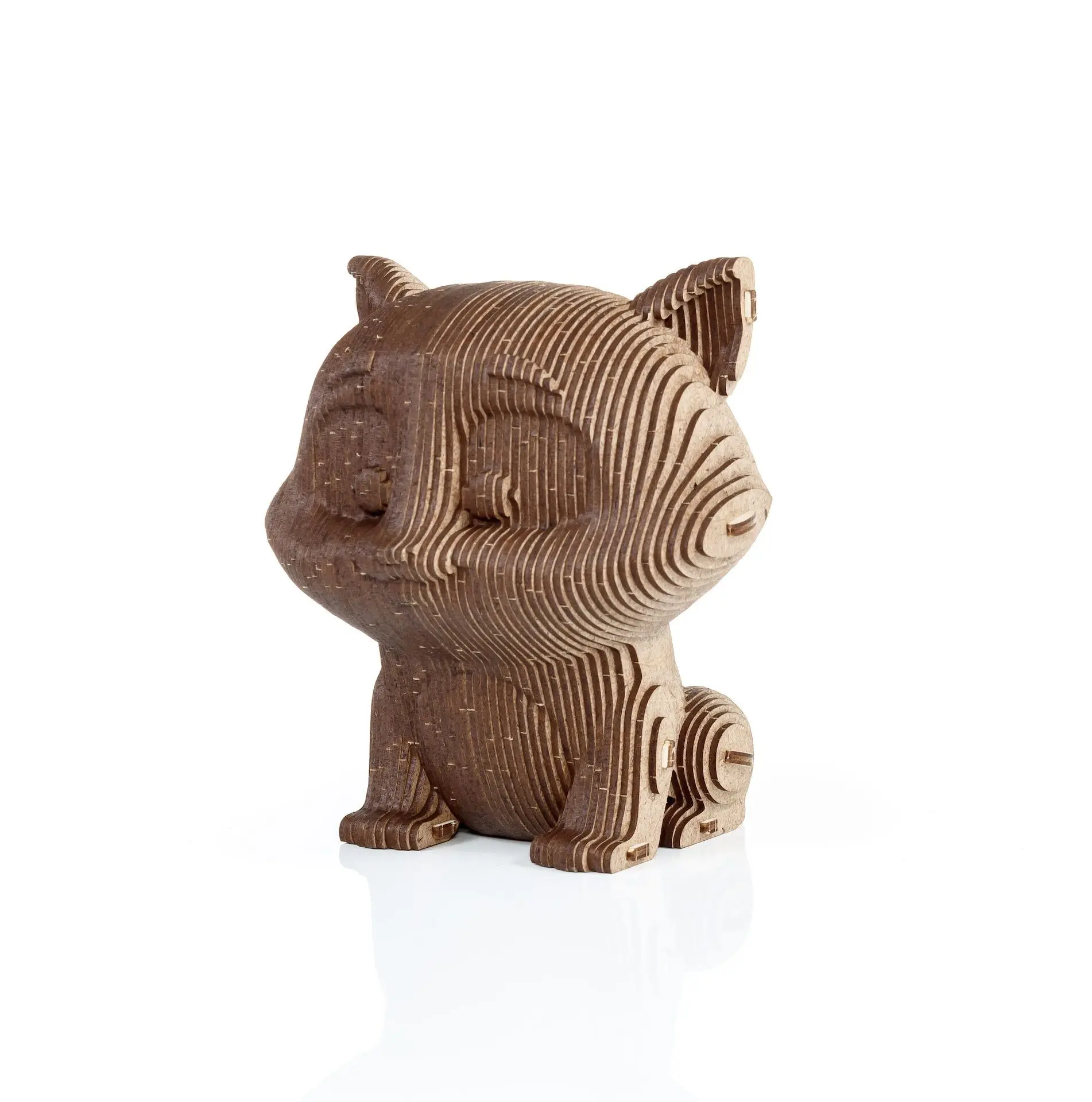 Buy wholesale 3D Wooden Construction Set Money Box Cat, EWA, 3793