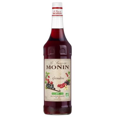 MONIN ORGANIC Grenadine Syrup- 1L