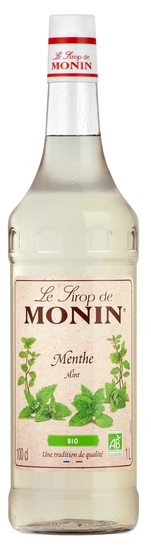 Sirop Menthe BIO MONIN - 1L