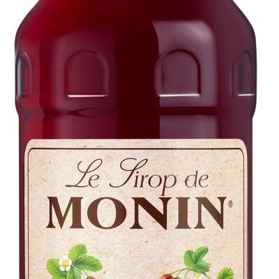 MONIN ORGANIC Strawberry Syrup - 1L