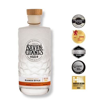 Tequila sin alcohol - Estilo Siete Gigantes Blanco
