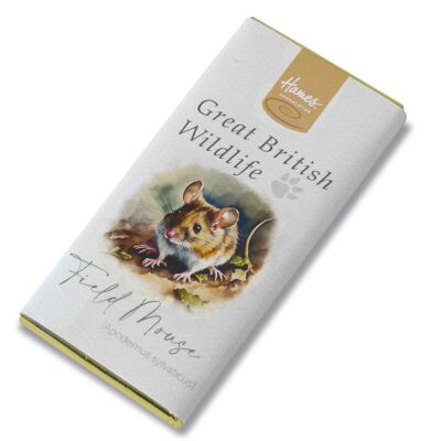 British Wildlife Range Milk Chocolate Bar - Mouse