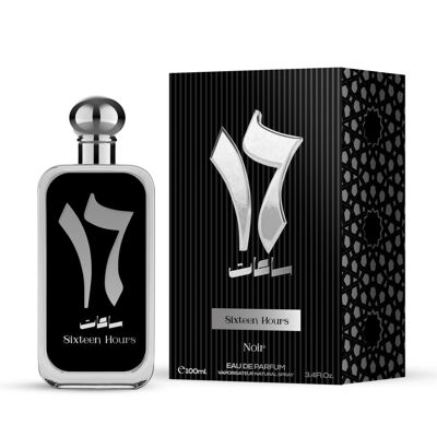 PERFUME ARABE 100ML SIXTEEN HOURS NOIR