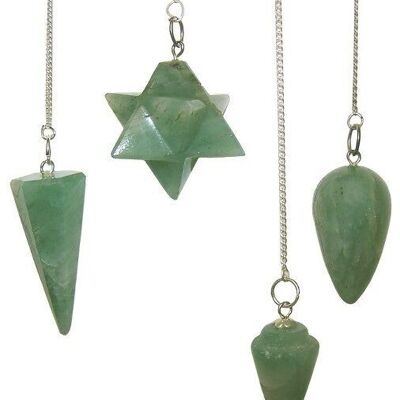 Pendoli magici - avventurina verde