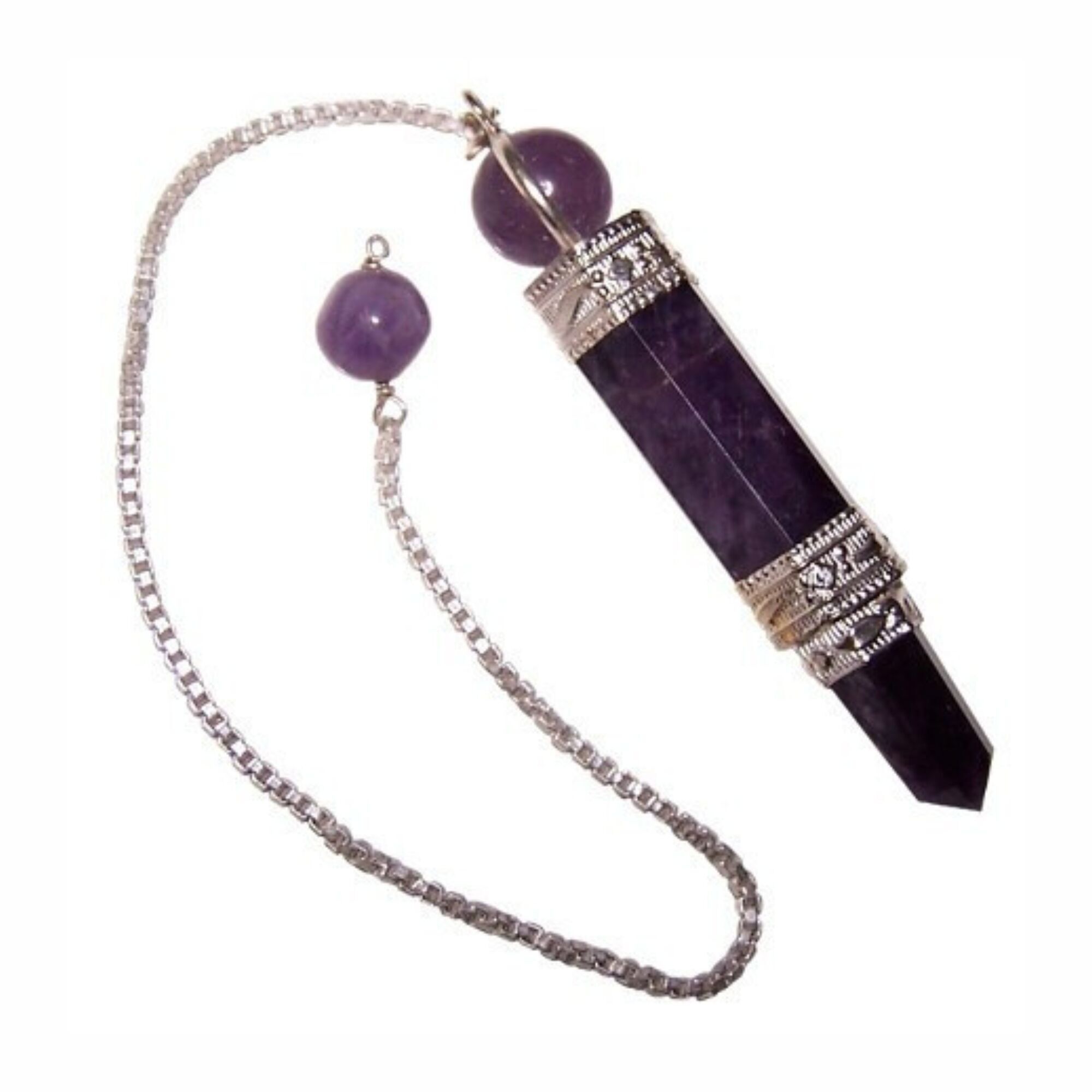 Péndulos Especiales - Amatista Tres Partes