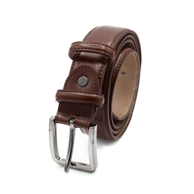 Cintura in pelle di prima qualità Zerimar: design comodo da 33 mm en