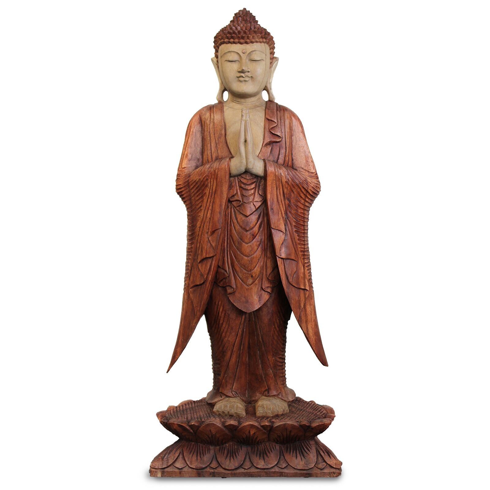 Stehende Buddha-Statue – 1 m. Willkommen