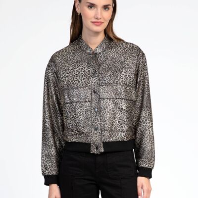 HENRY leopard leopard jacket