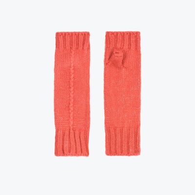 Coral FROSTY mittens