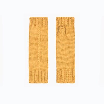 Yellow FROSTY mittens