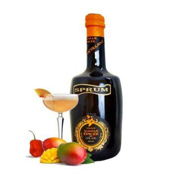 Cocktail pétillant  Mangue Epicée - Appolinaire SPRUM 500 ml 2
