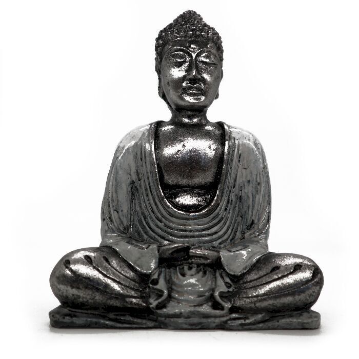 Weißer und grauer Buddha – mittelgroß