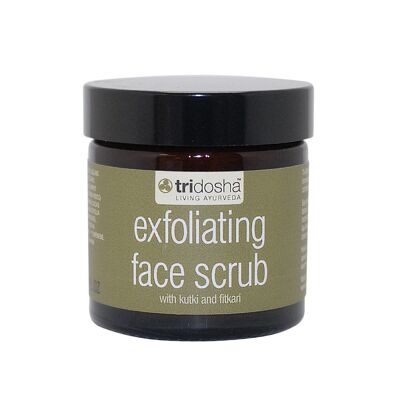 Exfoliating face scrub
