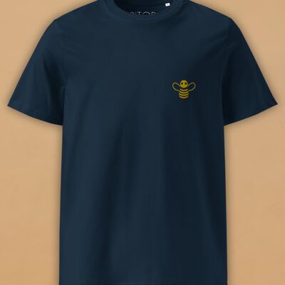 T-shirt brodé avec abeille