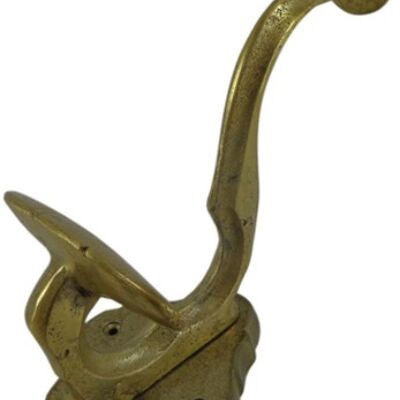 Coat Rack Hook - Brass Antique