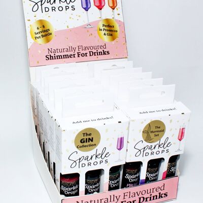 Sparkle Drops Shimmer Syrup 30ml Gift Set - 12 mixed