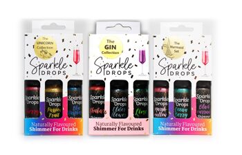 Sparkle Drops Shimmer Sirop 30ml Coffret Cadeau - 6 Mixtes 1