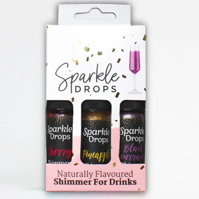 Sparkle Drops Shimmer Sirup 30ml Geschenkset - 12 Classic SRPcase