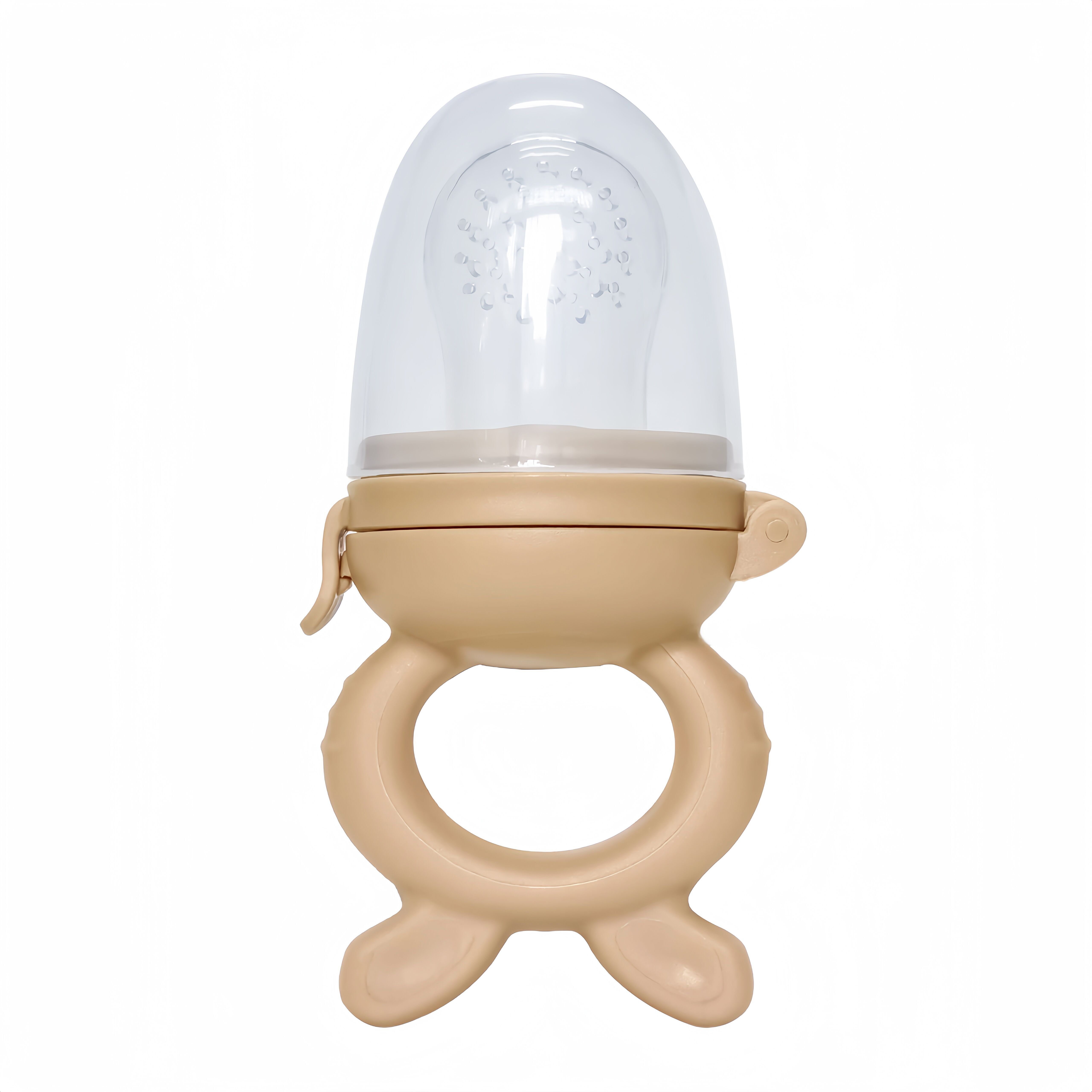 Morditore in silicone per conigli - Marrone