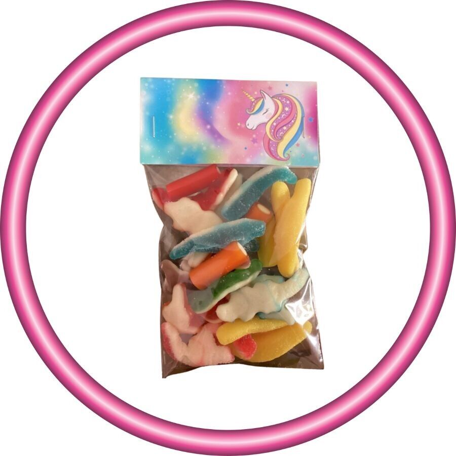 Einhorn-Süßigkeitstüte