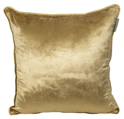 Pillowcase  basic velvet beige gold