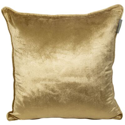 Pillowcase  basic velvet beige gold