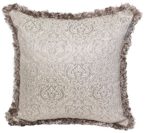 Pillowcase paisley grey - hampton