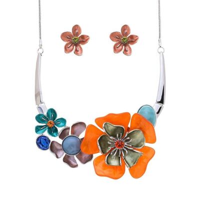Collana con orecchini - Ludwiga