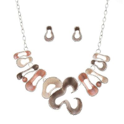 Collana con orecchini - snack
