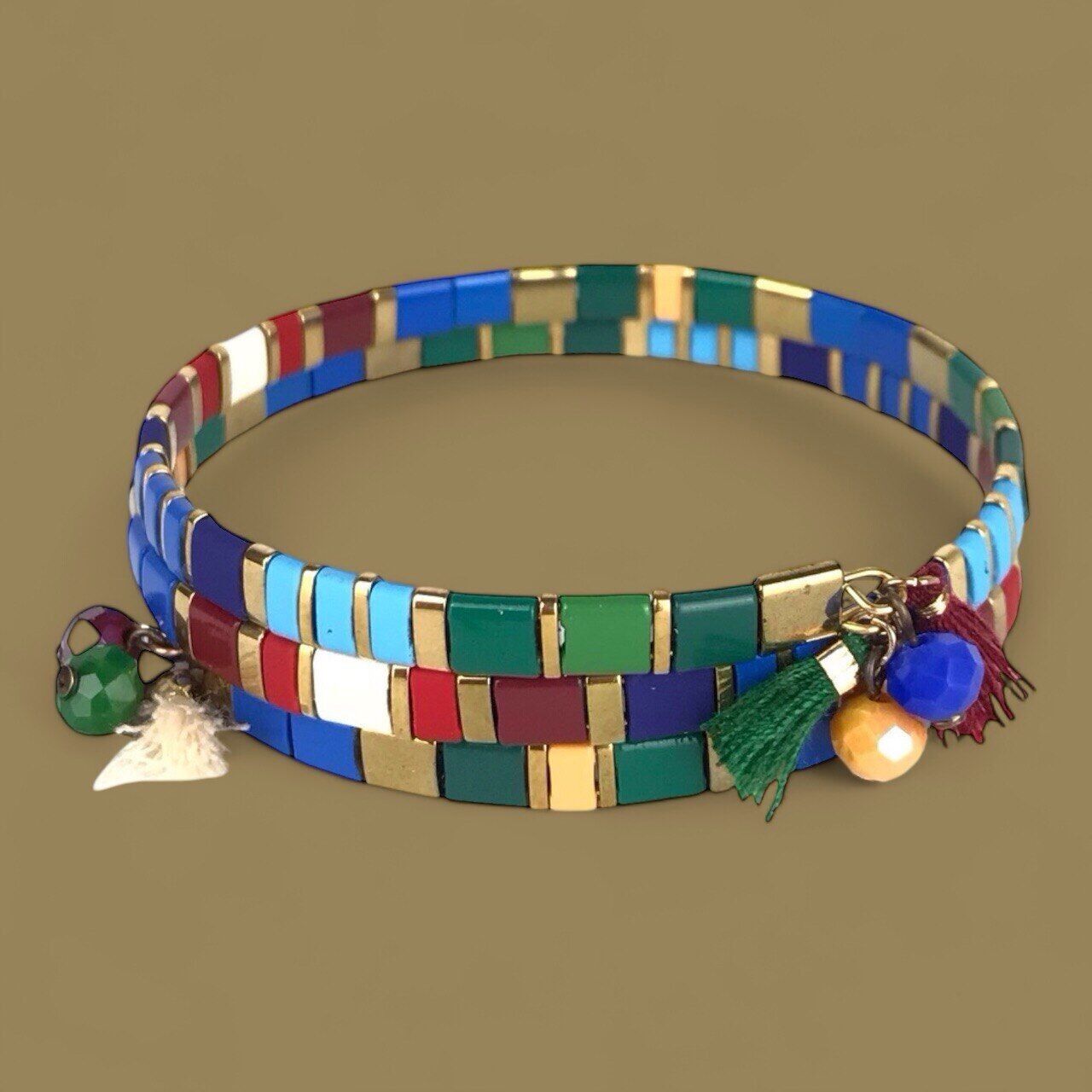 Bracciale fatto a mano in ematite Nomada