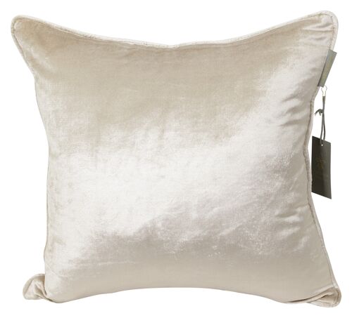 Pillowcase  basic velvet silver grey