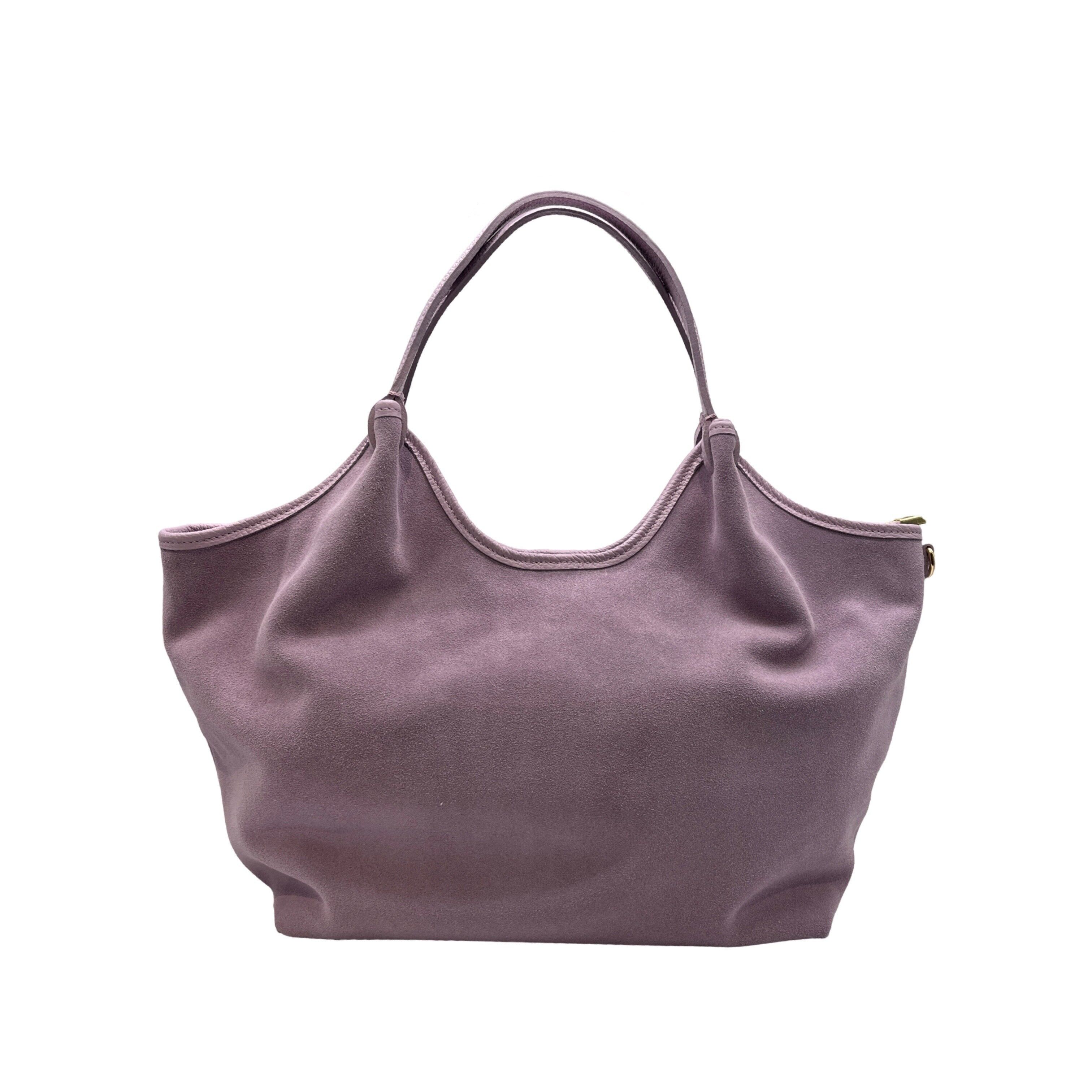 OLGA SUEDE LEATHER HANDBAG