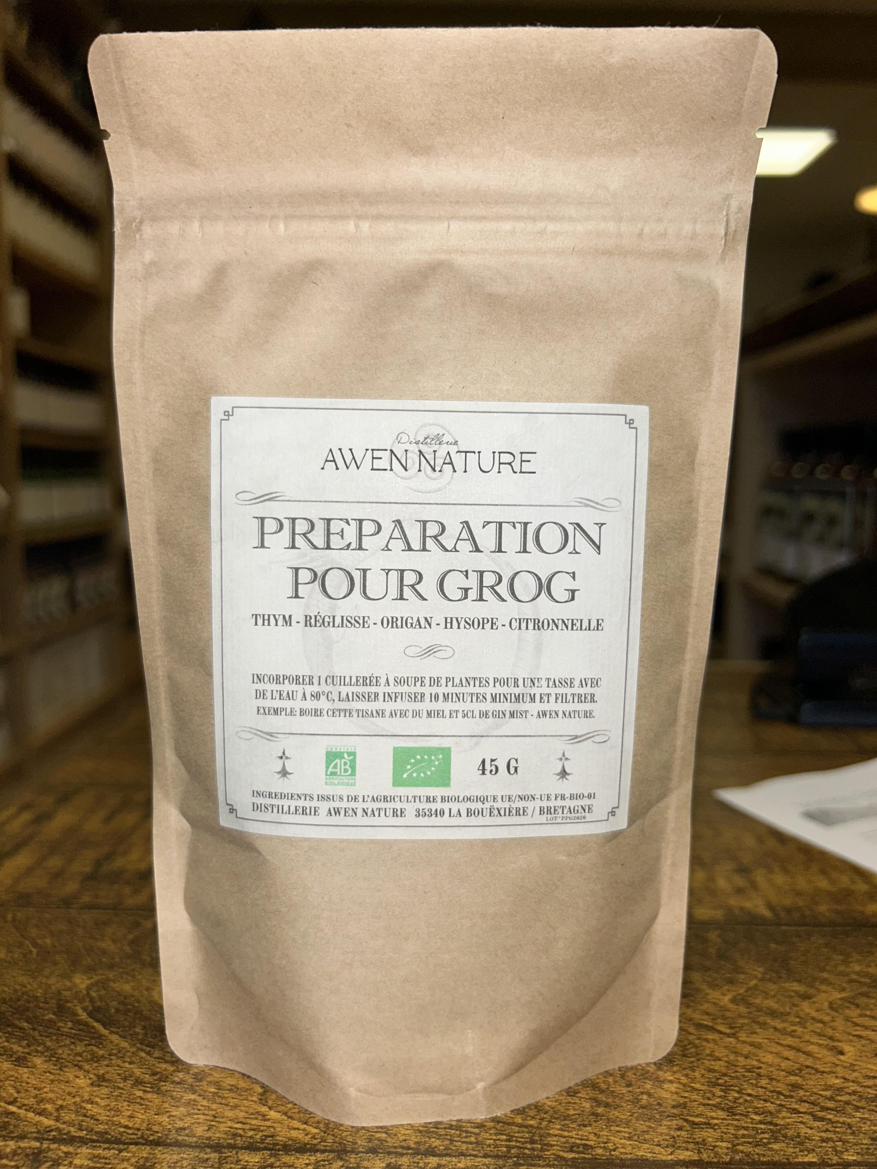 Zubereitung für Grog 45g