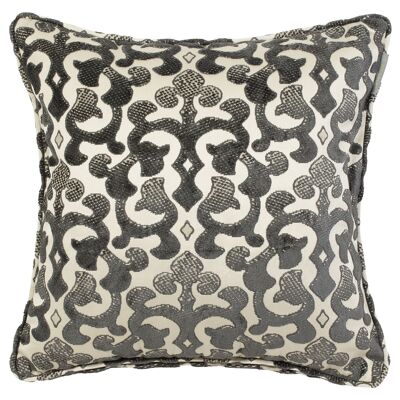 Pillowcase grey/ivory - faith