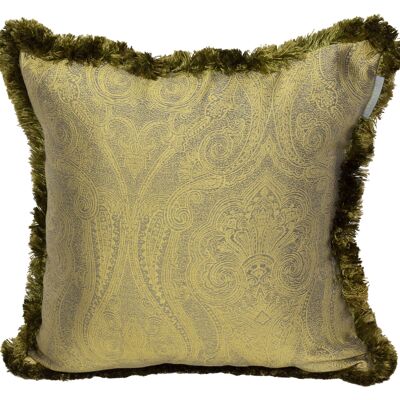 FUNDA DE ALMOHADA PAISLEY GOLDEN - HAMPTON