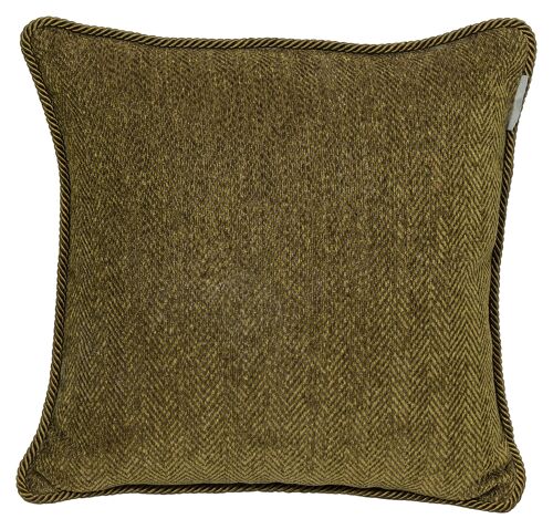 PILLOWCASE BASIC BROWN - twisted cord