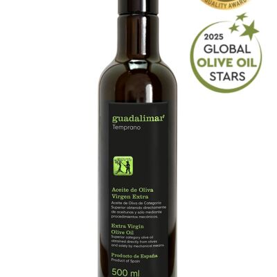 Olio Extra Vergine di Oliva-Guadalimar Raccolta Precoce Etichetta Nera Premium