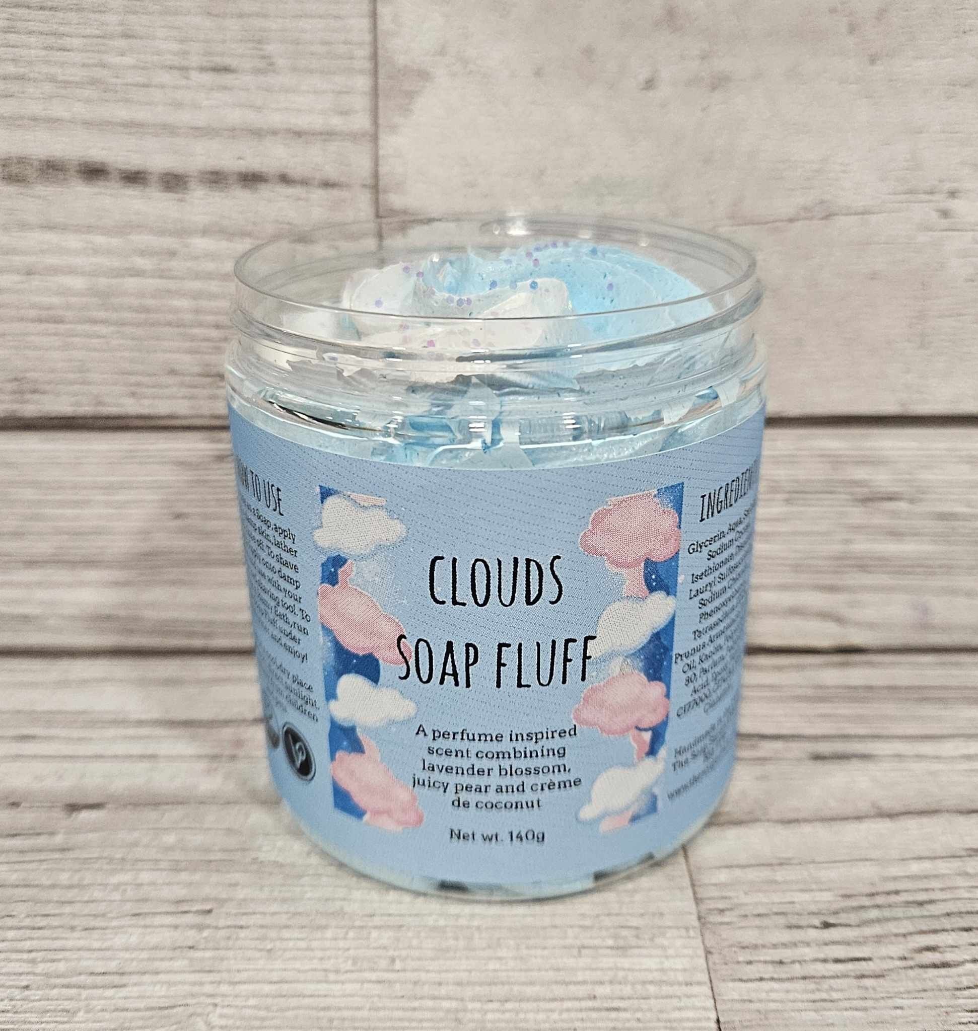 Nuvole di sapone soffice