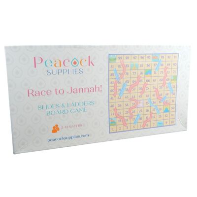 Race to Jannah - Slides & Ladders Board Game