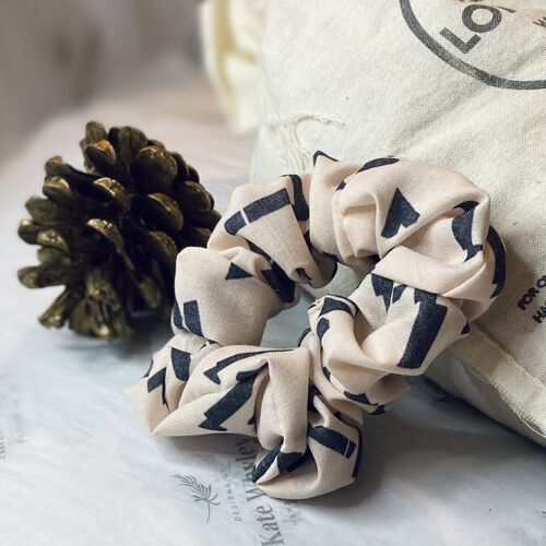 Direction Scrunchie - Organic Cotton