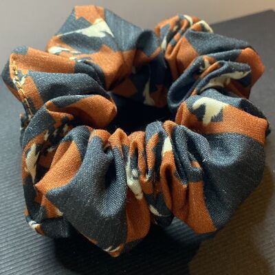 Scrunchie alla castagna - Cotone bio