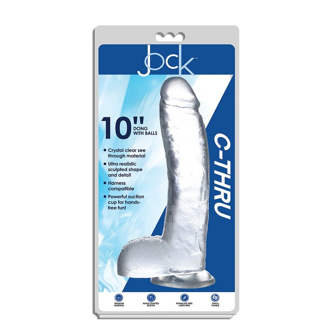 Dildo mit Hoden - 10 / 25,5 cm