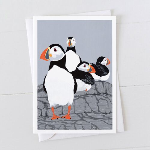 Puffinry Art Card