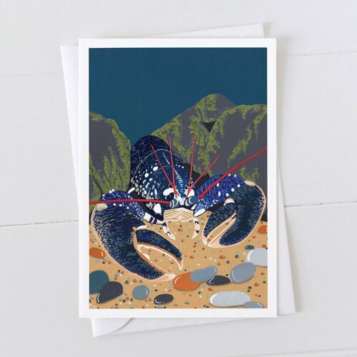 Lobster Art Card